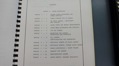 Laser Electro Optics Technology Curriculum Series Course Manuals Set of 10 1980