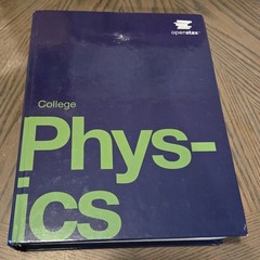 College Physics By Open Stax Hardcover College University Textbook Roger, Urone