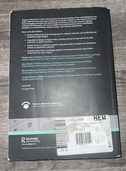 Research Methods for Public Administrators by Gary Rassel, Elizabethann…