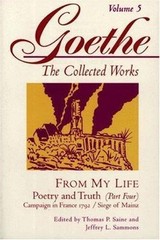 From My Life : Poetry and Truth, Part 4 : Campaign in France 1792/Seige of Ma…