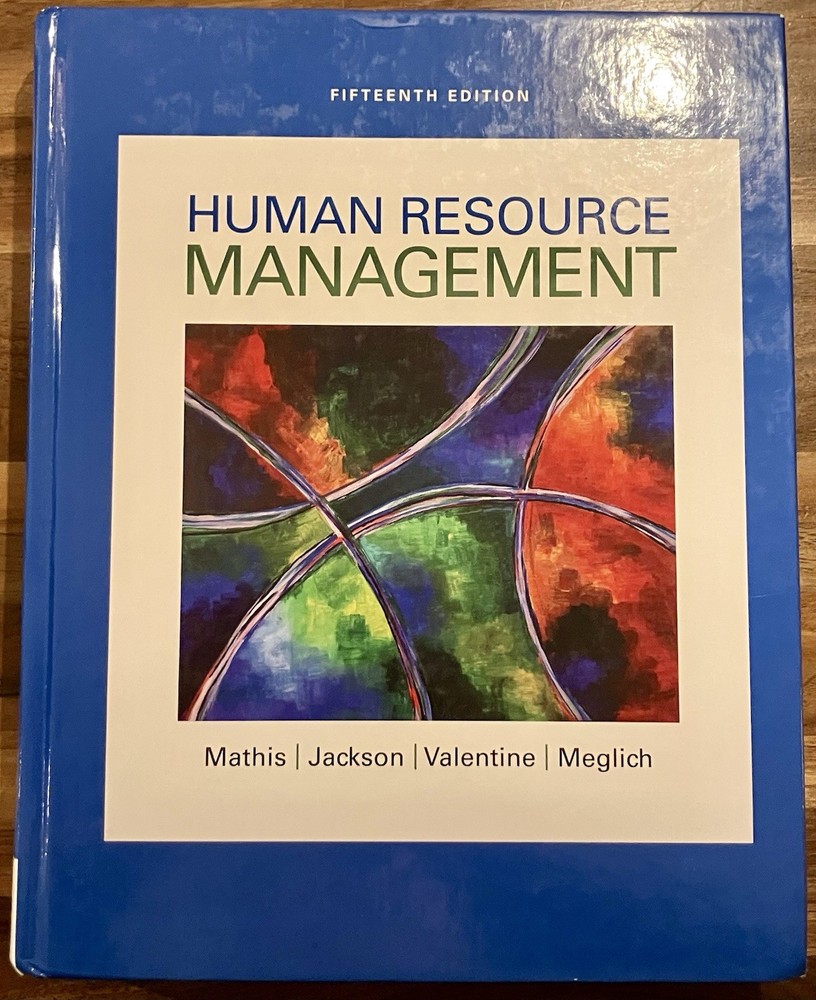 Human Resource Management – 15th Edition – Mathis – Hardcover