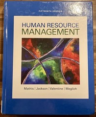 Human Resource Management – 15th Edition – Mathis – Hardcover