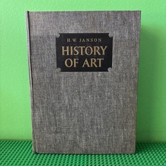 HISTORY OF ART BOOK BY H W JANSON 1964 HARDCOVER