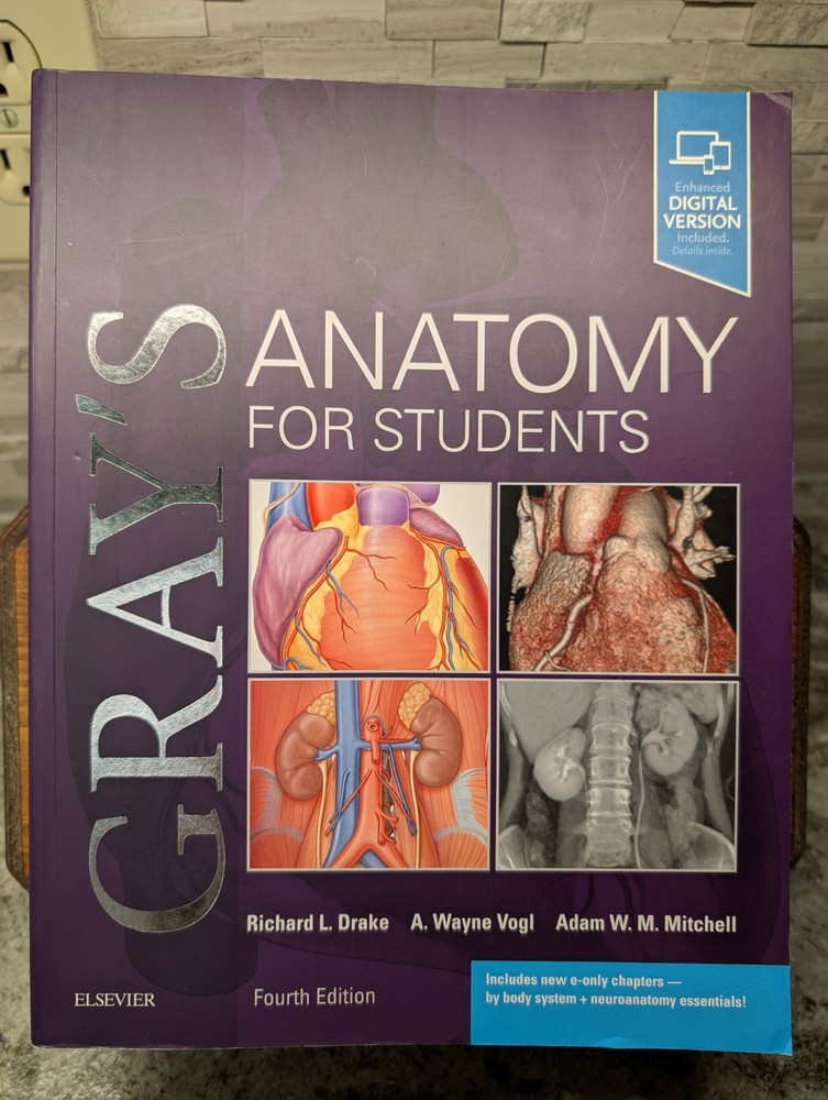 Gray’s Anatomy for Students by Richard L Drake PhD New Fourth Ed. Digital Ver.