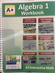 Algebra 1 – Spiral-bound, Interactive Math, homeschool, unused – Very Good