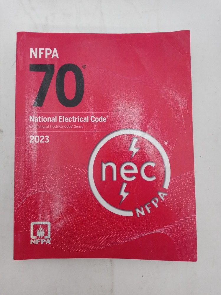 *2023 NFPA 70 National Electrical Code ISBN 9781455929368