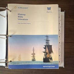 Sonlight World History Bible Language Arts level W Instructor Guide 2016