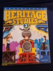 BJU Press Heritage Studies 3 Student Textbook 3rd ed. Third Grade Bob Jones