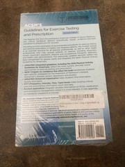 ACSM’s Guidelines for Exercise Testing and Prescription 11th Edition New