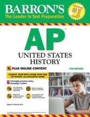 Barron’s AP United States History, 4th Edition: With Bonus Online Tests – GOOD