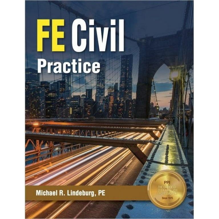 FE Civil Practice book by Michael R. Lindeburg