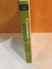 Elementary Statistics: Picturing the World