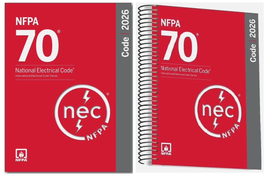 Nfpa 2026 Paperback & Spiral Combo Edition Free Shipping USA STOCK