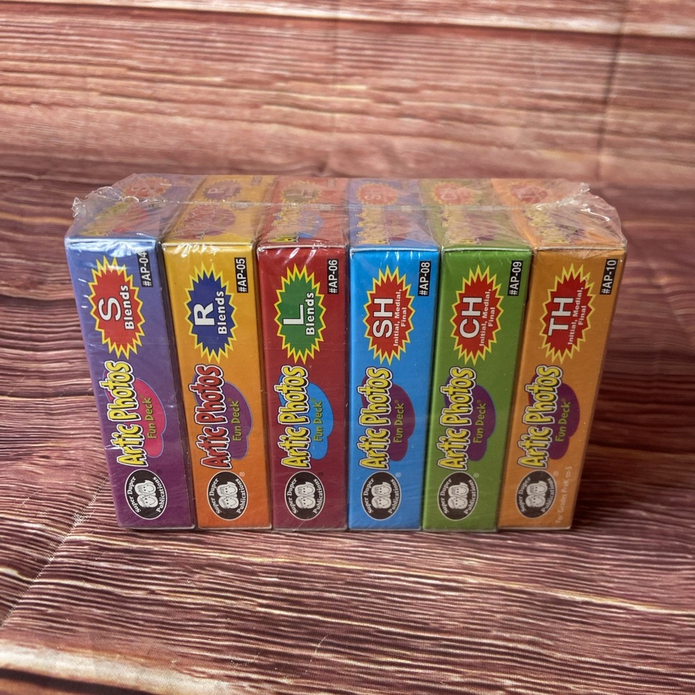 Artic Photos Fun Deck – Lot of 6 – Sealed Brand New – Super Duper Publlications