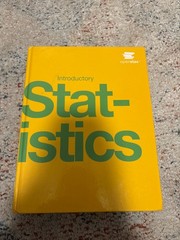 Introductory Statistics by Susan Dean and Barbara Illowsky (2013, Hardcover)