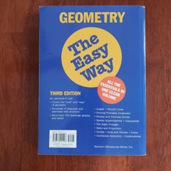 Barron’s Easy Ser.: Geometry the Easy Way by Lawrence S. Leff (1997, Trade…
