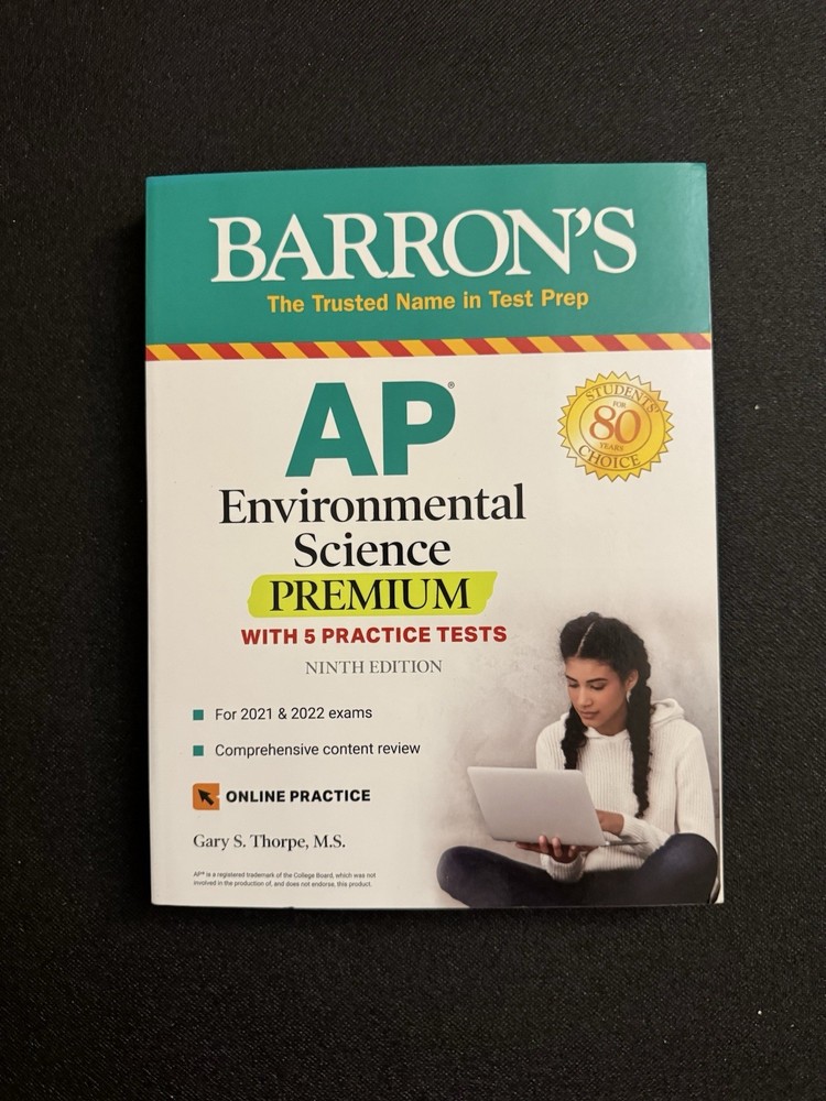 Barron’s Test Prep Ser.: AP Environmental Science Premium Gary S. Thorpe (2020)