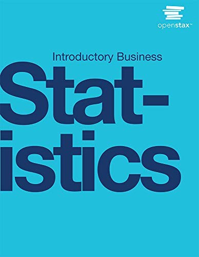 Introductory Business Statistics, Susan Dean: De Anza C