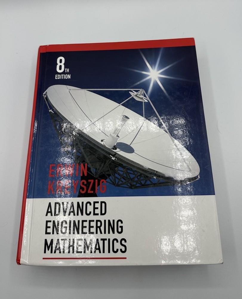 Advanced Engineering Mathematics, 8th Edition, Kreyszig, Erwin, Good Book