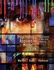 Psychology Applied to Modern Life: Adjustment in the 21st Century – GOOD