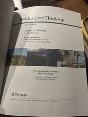 The Flemming Reading Ser.: Reading for Thinking by Laraine Flemming 9th Edition