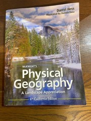 McKnight’s Physical Geography –4th California Edition Paperback