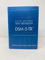 DSM-5-TR Diagnostic & Statistical Manual, 5th Ed – Used