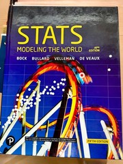 Stats Modeling The World AP Edition