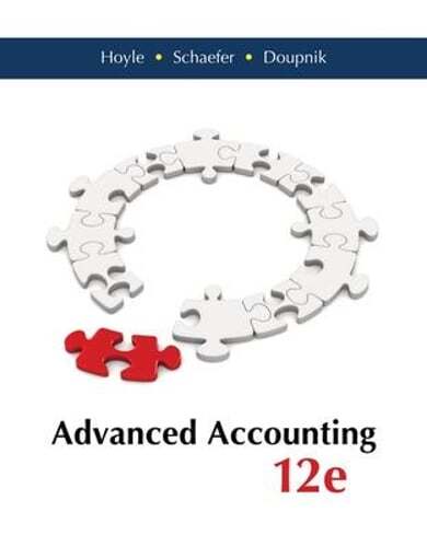 Advanced Accounting by Joe Ben Hoyle: Used