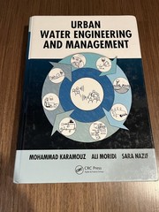 Urban Water Engineering and Management Hardcover