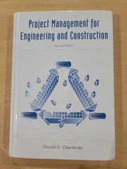 McGraw-Hill Project Management Engineering & Construction 2nd Ed Oberlender 0-0…
