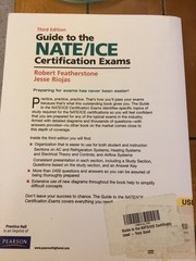 Guide to NATE/ICE Certification Exams by Featherstone