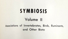 1971 Symbiosis Vol I & II – Microorganisms, Plants & Biota – HC Academic Press