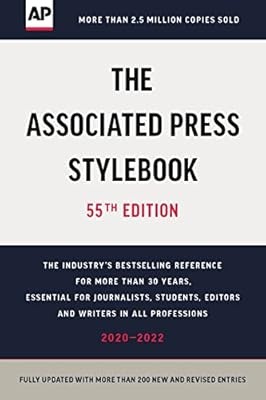 The Associated Press Stylebook: 2020�2022 (55th edition), Press, Associated, Use