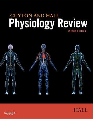 Guyton and Hall Physiology Review – Paperback, by Hall PhD John – Very Good