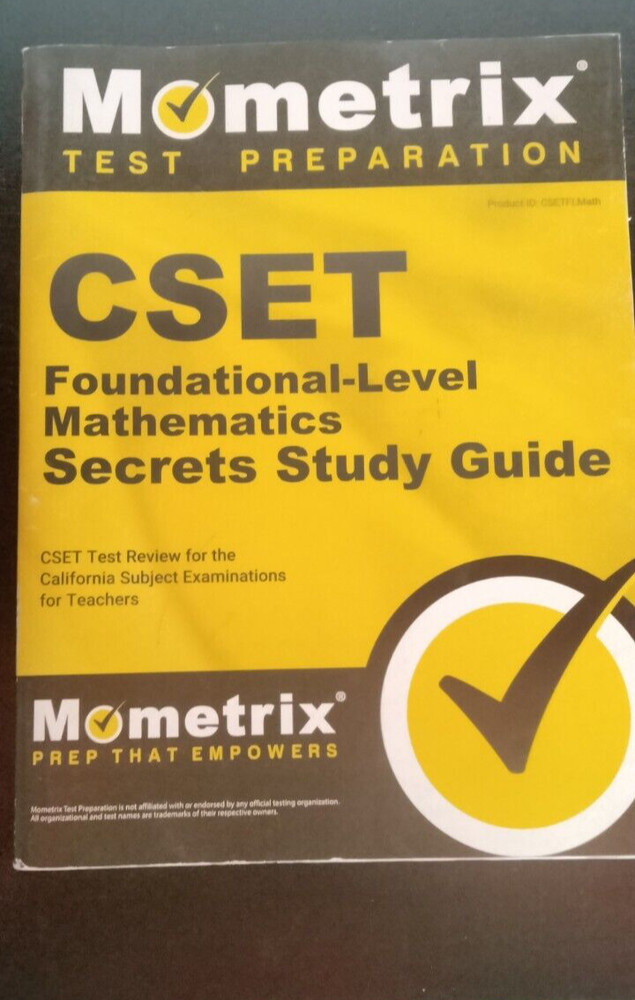 CSET Foundational-Level Mathematics Exam Secrets Study Guide