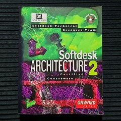 Softdesk Architectural Book 1 & 2 With Unused CD’s – Onward Press (Decent Cond.)
