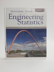 Wiley Engineering Statistics Fifth Edition Hardcover by Montgomery Runger Hubele