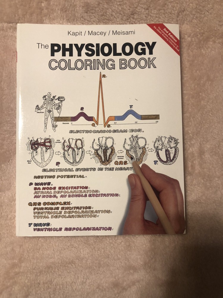 The Physiology Coloring Book by Elson Kapit Esmail Meisami Robert I Macey 2nd Ed