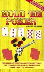 Hold ’em Poker; Small Stakes Poker Games – 9781880685082, paperback, Sklansky
