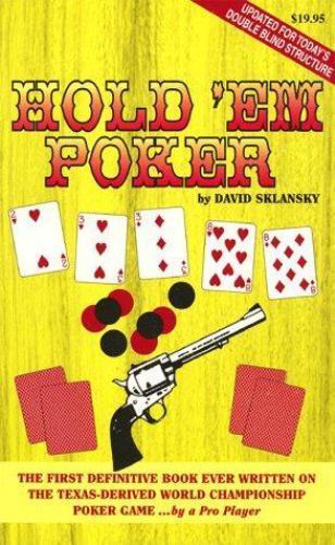 Hold ’em Poker; Small Stakes Poker Games – 9781880685082, paperback, Sklansky