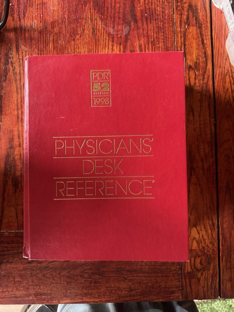 Physicians’ Desk Reference 1998 PDR Hardcover