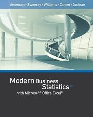 Modern Business Statistics With Micr- hardcover, David R Anderson, 9781337115186