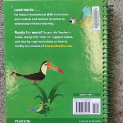 Pearson ReadyGEN Teacher’s Guide Grade 5 Units 1-4 Spiral Bound Set
