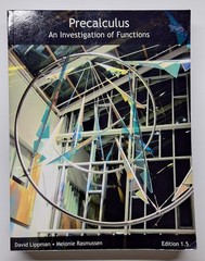College Precalculus An Investigation of Functions Edition 1.5 Lippman Rasmussen