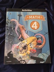BJU Press Math 4 Complete Set – Like New – 4th Ed – Bob Jones Teacher & Student