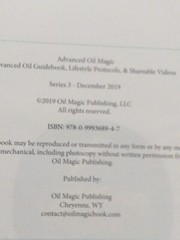 Advanced Oil Magic Series 3 – Hardcover By Oil Magic Publishing