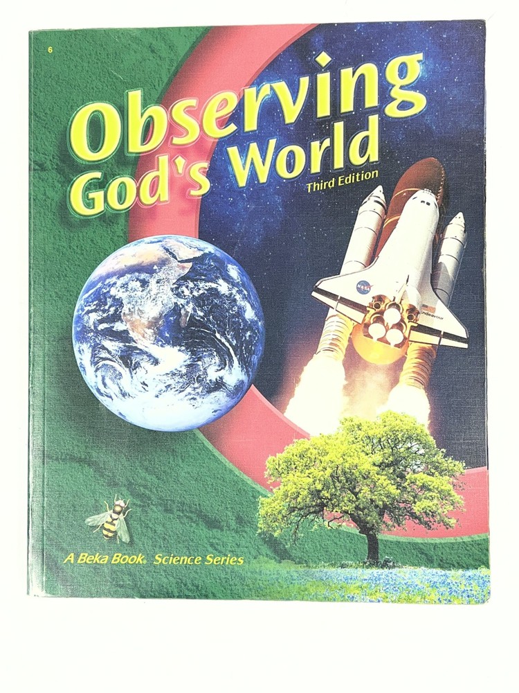 Abeka Observing God’s World 3rd ed Textbook like new homeschool science 6th grad