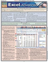 QuickStudy | Excel Advanced Laminated 6-Page Reference Guide