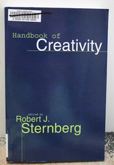 3 Creativity books–How to Think Like Leonardi da Vinci; Handbook of Creativity